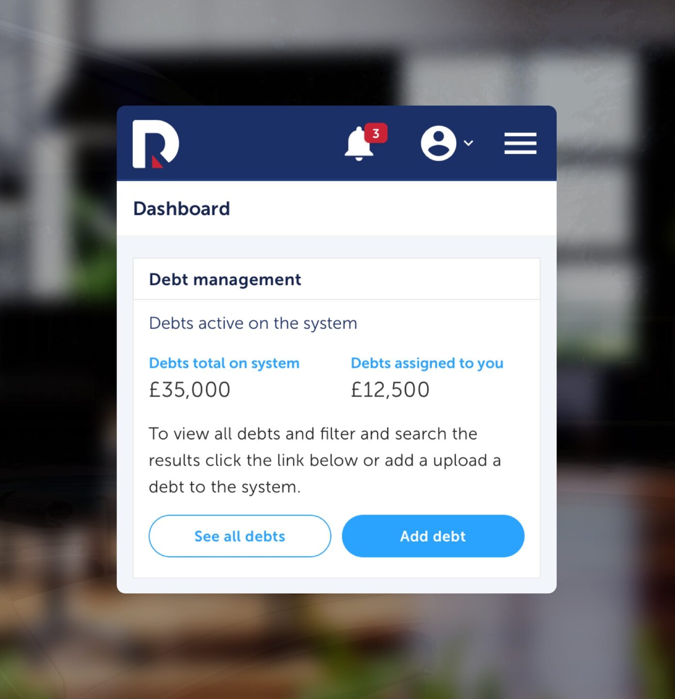 Debt Register - Lightflows